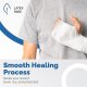 Gauze Bandage Roll with Tape (Pack of 48) - 4 Inch by 4 Yards Rolled Gauze Wrap - White Gauze Rolls - Breathable Gauze Wrap Used for First Aid Wound Care & Medical Supplies