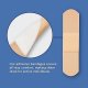 Adhesive Bandages, Sheer Strips, 3/4" x 3" | Bulk Case of 1500 | Sterile, Breathable and Multi-Purpose for School Nurses, Businesses, and First Aid Kits