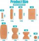 720 Pcs Variety Bandages Pack Assorted Sizes Fingertip Bandages Waterproof Bandages Breathable Adhesive Bandages Bulk for First Aid Wound Care Scrapes Blister