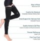Thigh High Medical Compression Stockings For Women & Men,Firm Support Hose 20-30 mmHg,Treatment Varicose Veins Swelling
