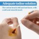 100 Iodine Swabs Individually Wrapped Disposable Supplies Medical Iodine Swabs for Nose Care