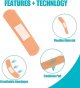 720 Pcs Variety Bandages Pack Assorted Sizes Fingertip Bandages Waterproof Bandages Breathable Adhesive Bandages Bulk for First Aid Wound Care Scrapes Blister