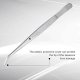 Stainless Steel Tweezers with Curved Serrated Tip Multipurpose Tweezers for Craft, Silver (10)