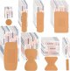 720 Pcs Variety Bandages Pack Assorted Sizes Fingertip Bandages Waterproof Bandages Breathable Adhesive Bandages Bulk for First Aid Wound Care Scrapes Blister