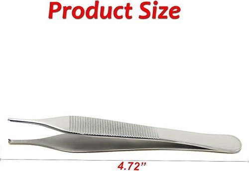 Professional Tweezers | Orthodontic Surgical Medical | Dental Bracket Placing | Cotton Dressing Tissue Forceps | Direct Bonding Serrated Suture Plier (Tweezers)
