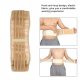 Self-Heating Lumbar Back Support Belt, Anti Fatigue Spine Injury Prevention Back Waist Brace Belt Band Support Protector, Pain & Discomfort Relief from Slipped Disc, Backache