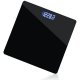 Digital Body Weight Bathroom Scale Smart Scale Step-on Technology with Easy Read LCD, Up to 400 Pounds Perfect Digital Home Scale, Black Highly Accurate Scale for Body Weight