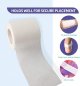 Conkote Soft Paper Surgical Tape 1" x 10 Yards, Gentle Adhesion and Hypoallergenic, 12 Rolls