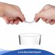 Alcohol Prep Pads, 75% Alcohol Cotton Slices, 100 Pcs Alcohol Gauze Pads Individually Wrapped Swap Pad Wet Wipe, 6 x 6cm/2.36in x 2.36in
