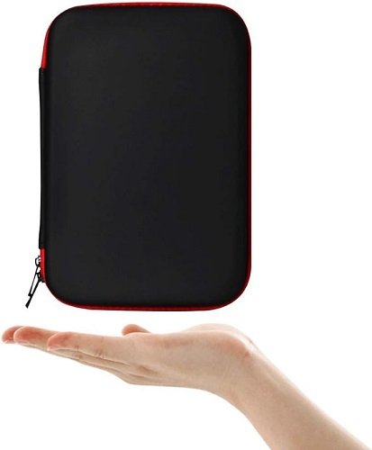 Hard Protective Bag Travel Case Organizer Holder for Diabetic Supplies, Diabetes Testing Kit, Blood Glucose Meter Monitor, Test Strips, Syringes, Lancets, Needles (Black)