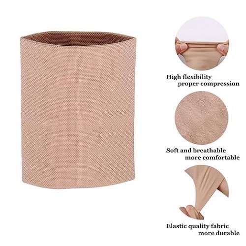 Wrist Compression Sleeve (4PCS), Soft Wrist Support Brace Wrist Bands for Tendonitis, Arthritis, Sprains Pain Relief, Elastic Carpal Tunnel Wraps Protector for Fitness, Sport, Weightlifting