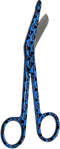 Bandage Scissors 5.5", Made of Premium quality Stainless Steel Ideal Gift for Nurses, Medical Students, Paramedics, Doctors, Home Stainless Steel (Blue)