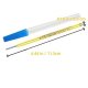℃&℉ Oral Thermometer for Adults and Kids 2PCS - Glass Rectal Thermometer for Baby - Basal Body Thermometer - Non Infrared Digital Thermometer