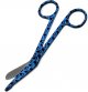 Bandage Scissors 5.5", Made of Premium quality Stainless Steel Ideal Gift for Nurses, Medical Students, Paramedics, Doctors, Home Stainless Steel (Blue)