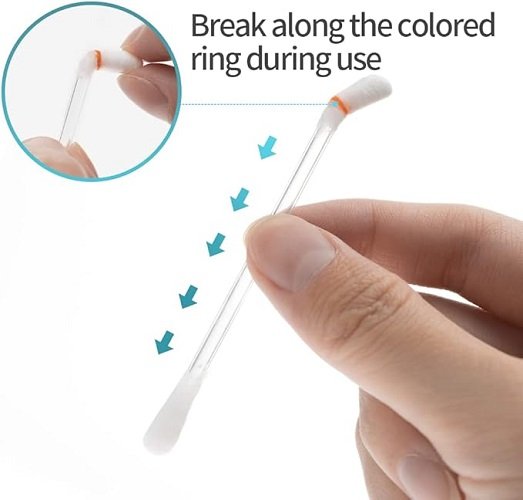 Alcohol Swabs Cotton Individually Wrapped Disposable First Aid Kit for Women Men Baby 50 Count