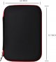 Hard Protective Bag Travel Case Organizer Holder for Diabetic Supplies, Diabetes Testing Kit, Blood Glucose Meter Monitor, Test Strips, Syringes, Lancets, Needles (Black)