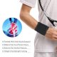 2 Pack Wrap Wrist Brace for Carpal Tunnel Relief, Adjustable Wrist Support Thumb Splint Brace Wrist Wraps for Men Women Sports Protecting, Joint Pain Relief, Left & Right Hand Brace (Black)