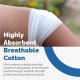 Gauze Bandage Roll with Tape (Pack of 48) - 4 Inch by 4 Yards Rolled Gauze Wrap - White Gauze Rolls - Breathable Gauze Wrap Used for First Aid Wound Care & Medical Supplies