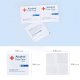 Alcohol Prep Pads, 75% Alcohol Cotton Slices, 100 Pcs Alcohol Gauze Pads Individually Wrapped Swap Pad Wet Wipe, 6 x 6cm/2.36in x 2.36in