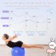 Digital Smart BMI Digital Scale,Bluetooth Body Weight Bathroom Scale with iOS, Android APP,Wireless Body Composition Monitor Analyzer for Tracking Health(Purple)