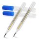 ℃&℉ Clinical Glass Thermometer for Underarm 2PCS - Classic Non Digital Thermometer for Adults - Medical Fever Thermometer - Accurate Easy Reading