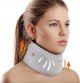 Neck Brace for Neck Pain Relief and Support to Relieve Pain and Pressure on the Spine for Men and Women for Sleeping (Gray, S, 3 Inch Deep Neck Brace)