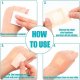 720 Pcs Variety Bandages Pack Assorted Sizes Fingertip Bandages Waterproof Bandages Breathable Adhesive Bandages Bulk for First Aid Wound Care Scrapes Blister