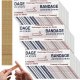 120 Pcs Extra Long Flexible Fabric Bandages, 4.75 x 0.75 Inch Adhesive Strip Bandages Non Latex Finger Bandages for Oversized Hands and Feet