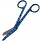 Bandage Scissors 5.5", Made of Premium quality Stainless Steel Ideal Gift for Nurses, Medical Students, Paramedics, Doctors, Home Stainless Steel (Blue)